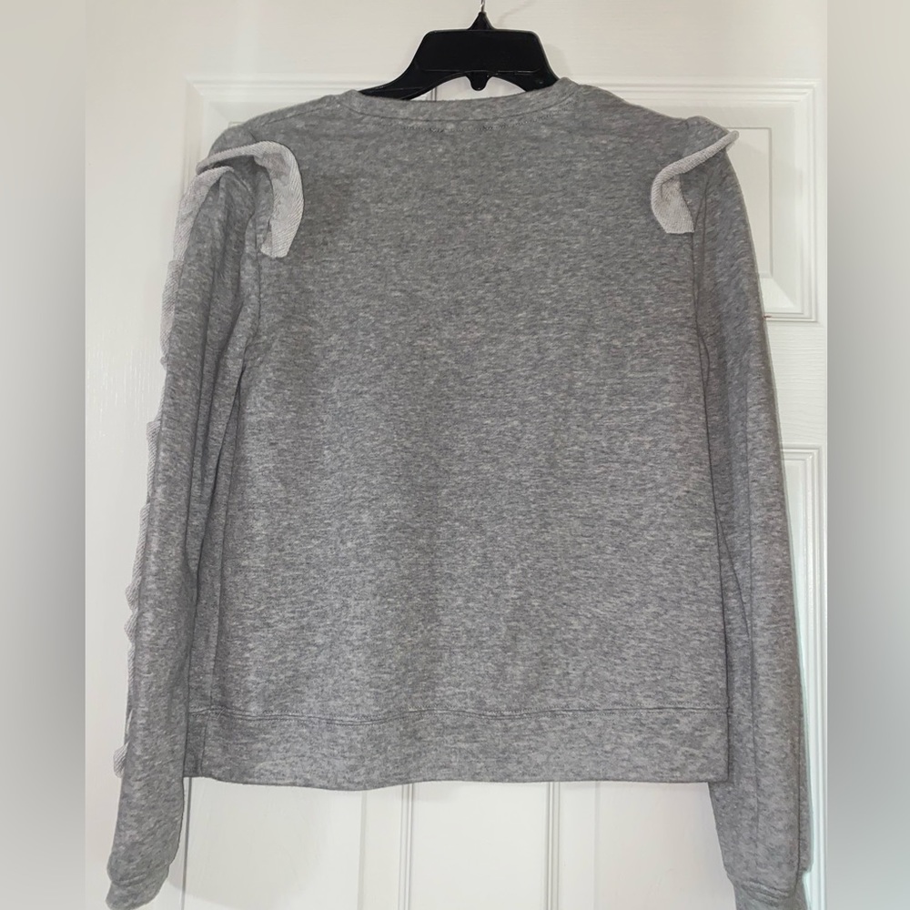- 1.State/ Grey Ruffle top - Picture 4 of 5